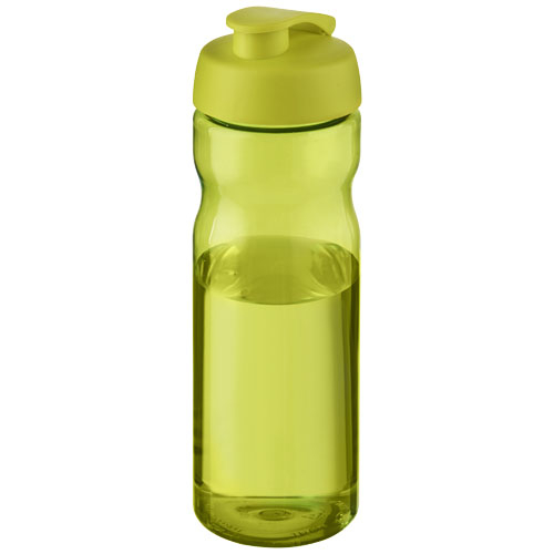 Bouteille personnalisable de sport 650ml H2O Active® Citron vert et Citron vert